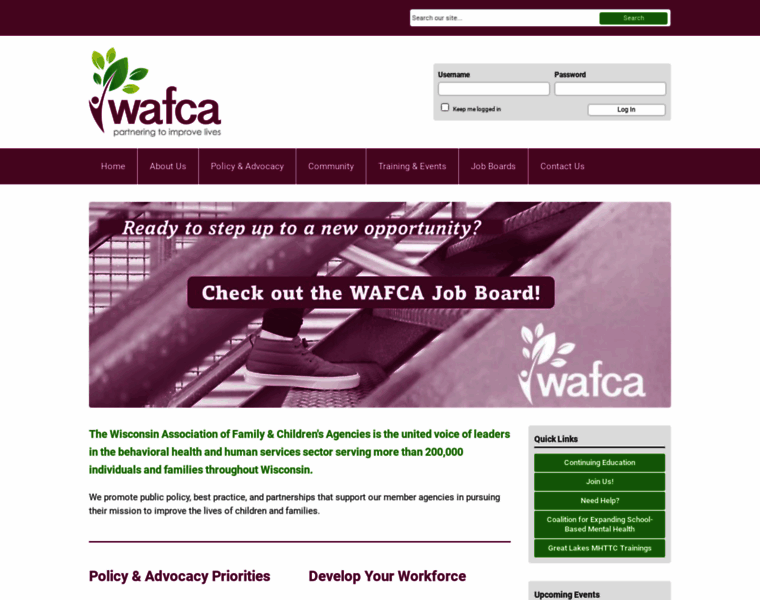 Wafca.org thumbnail