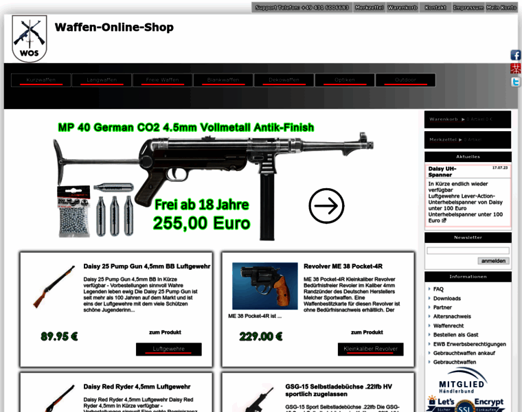 Waffen-onlineshop.de thumbnail