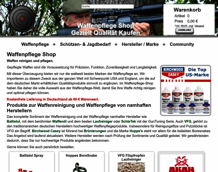 Waffenpflege-shop.de thumbnail