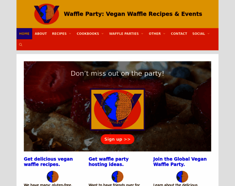 Waffleparty.com thumbnail