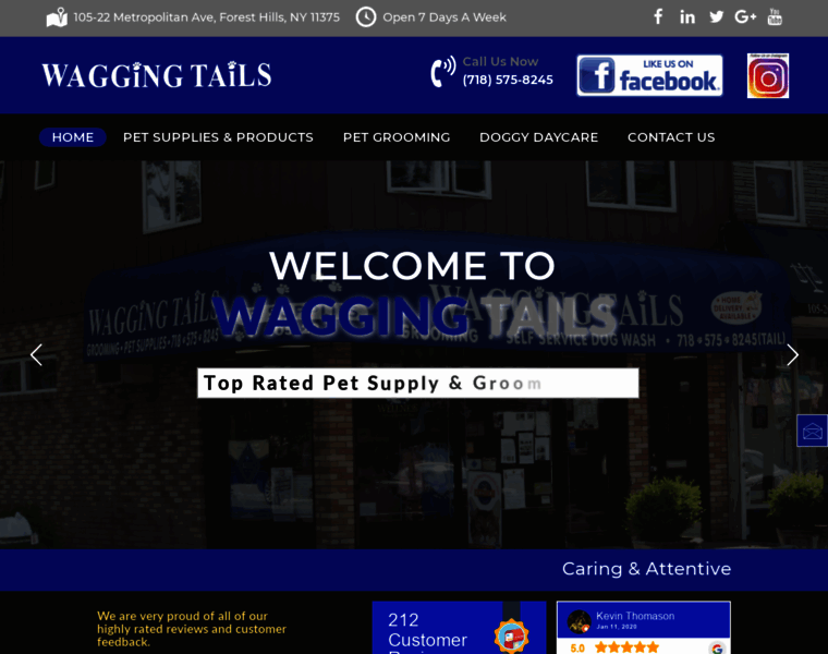 Waggingtailsny.com thumbnail
