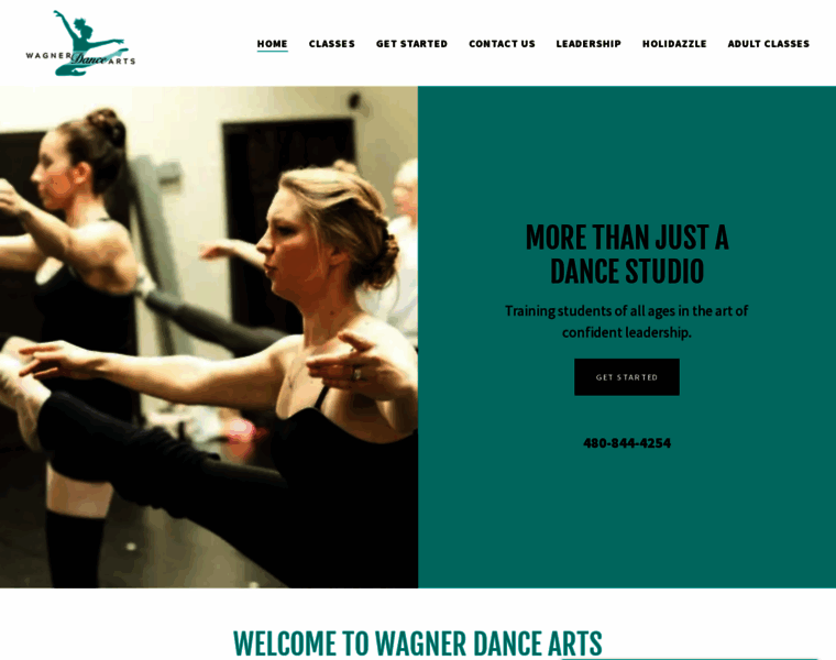 Wagnerdancearts.com thumbnail