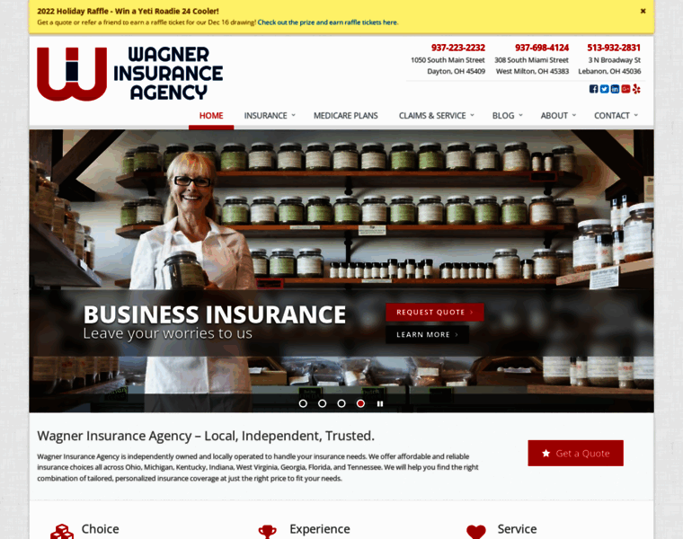 Wagnerinsurance.com thumbnail
