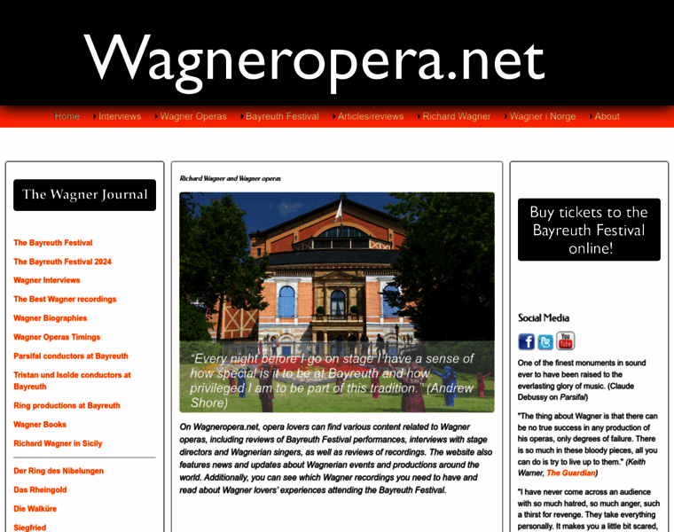 Wagneropera.net thumbnail