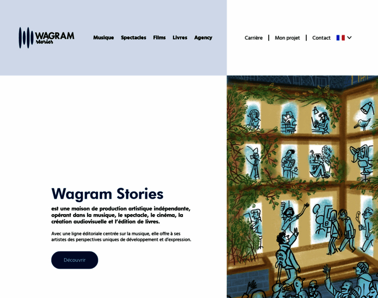 Wagram-stories.com thumbnail