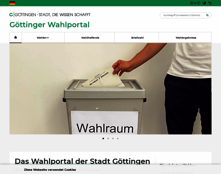 Wahlen.goettingen.de thumbnail