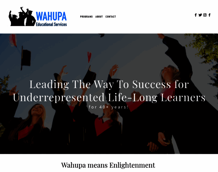 Wahupa.org thumbnail