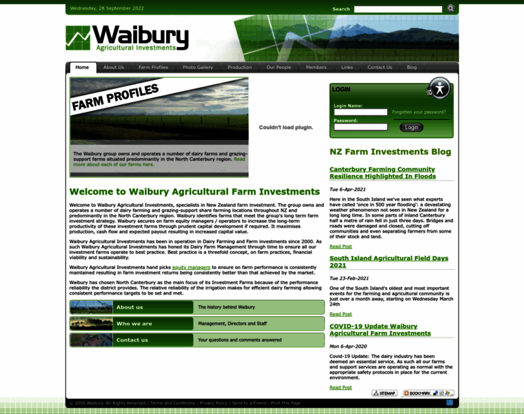 Waibury.co.nz thumbnail