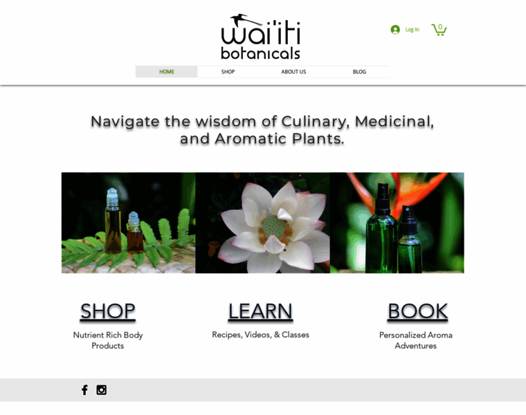 Waiitibotanicals.com thumbnail