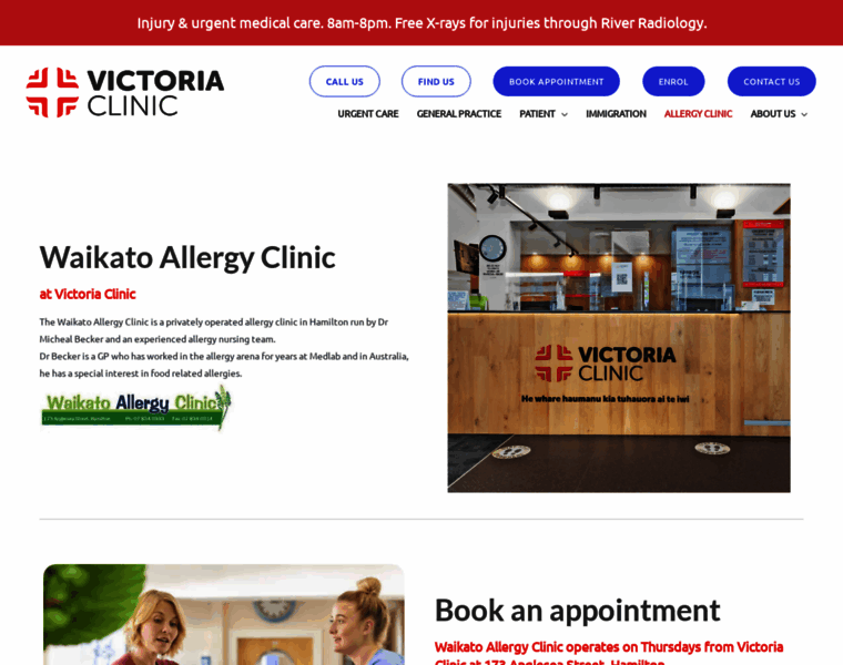 Waikatoallergyclinic.co.nz thumbnail