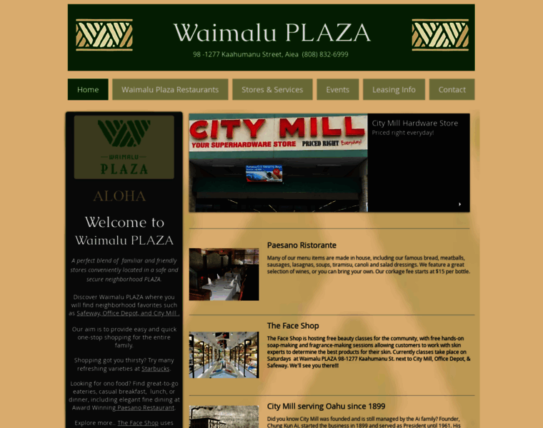 Waimaluplaza.com thumbnail