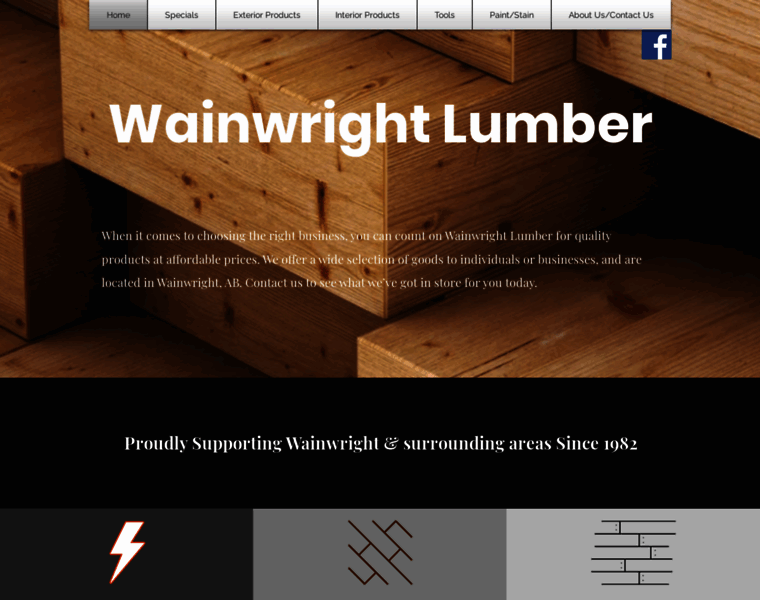 Wainwrightlumber.com thumbnail