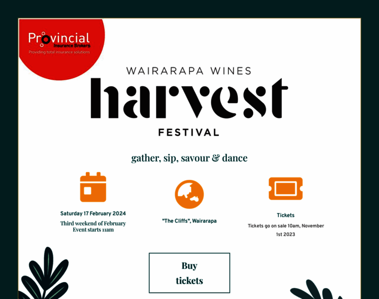 Wairarapaharvestfestival.co.nz thumbnail
