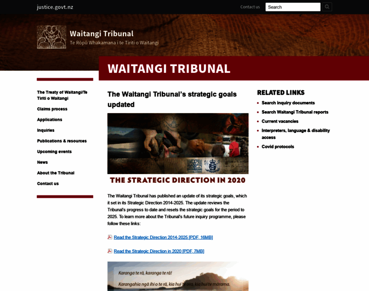 Waitangitribunal.govt.nz thumbnail