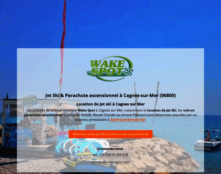 Wake-spot.com thumbnail