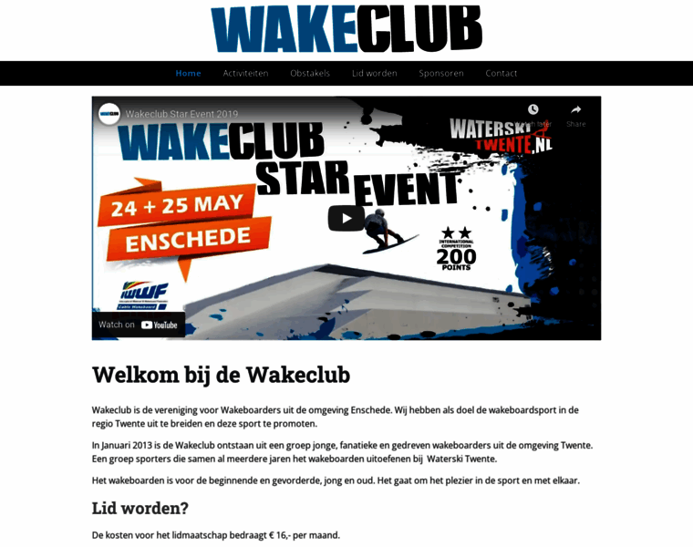 Wakeclub.nl thumbnail