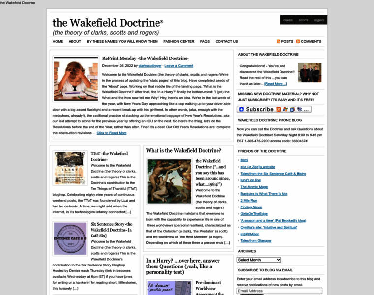 Wakefielddoctrine.com thumbnail