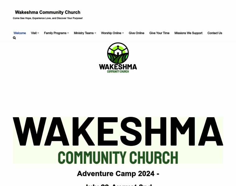 Wakeshmacommunitychurch.org thumbnail