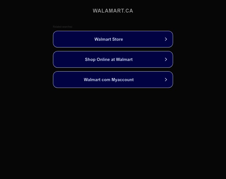 Walamart.ca thumbnail