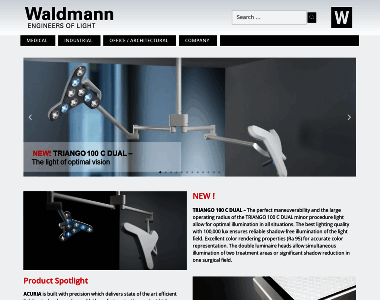 Waldmannlighting.com thumbnail