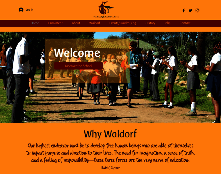 Waldorf-namibia.org thumbnail