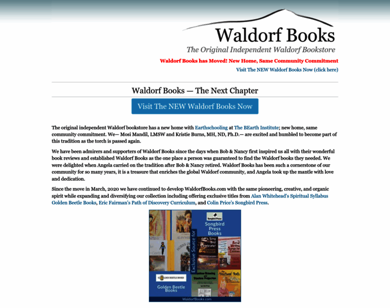 Waldorfbooks.com thumbnail