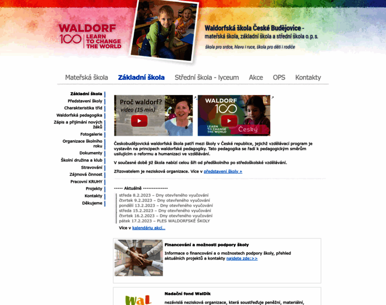 Waldorfcb.cz thumbnail