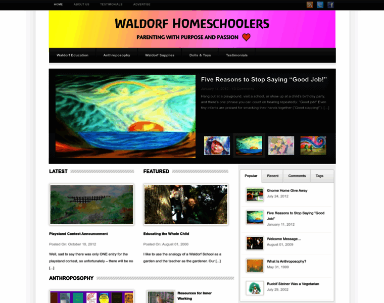 Waldorfhomeschoolers.com thumbnail
