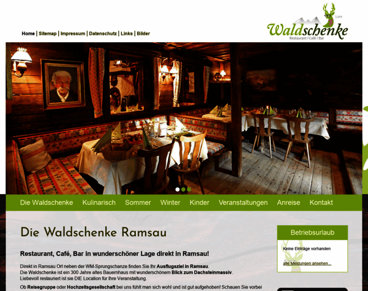 Waldschenke-ramsau.at thumbnail