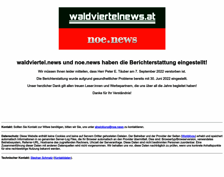 Waldviertelnews.at thumbnail