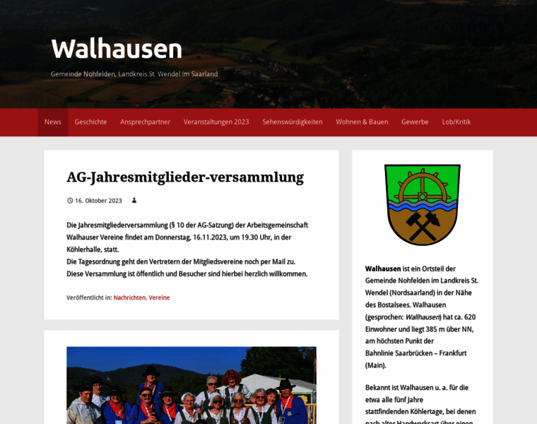 Walhausen.de thumbnail