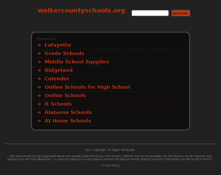 Walkercountyschools.org thumbnail