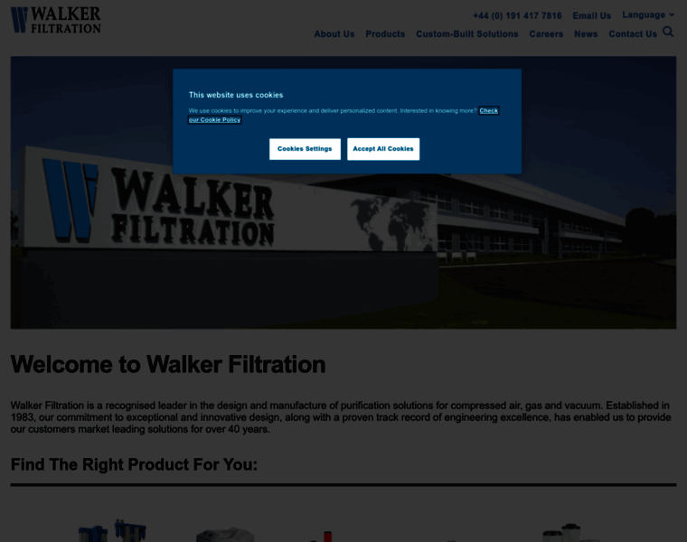 Walkerfiltration.com thumbnail