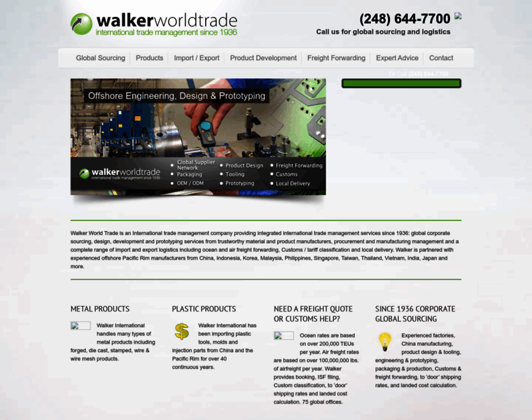 Walkerworldtrade.com thumbnail