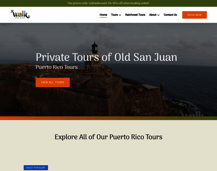 Walksanjuan.com thumbnail