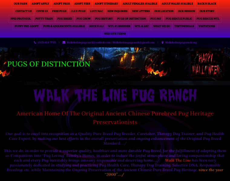Walkthelinepugranch.org thumbnail Walkthelinepugranch.org thumbnail