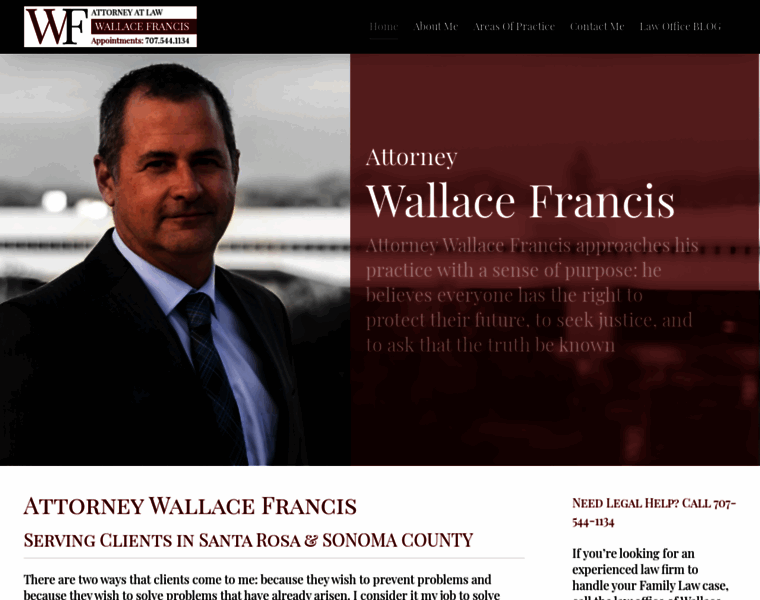 Wallacefrancis.com thumbnail