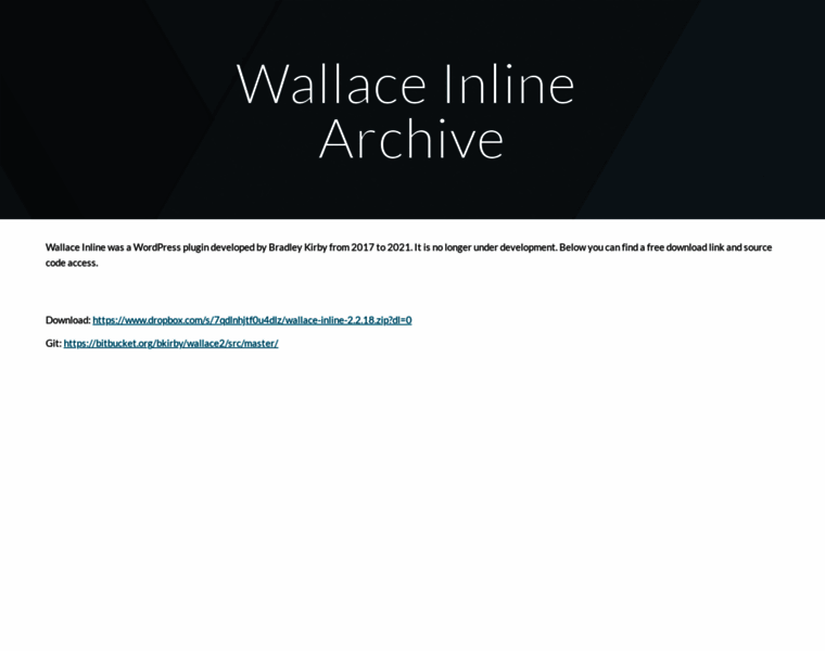 Wallaceinline.com thumbnail