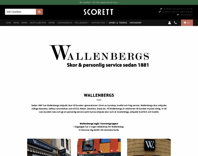 Wallenbergsskor.se thumbnail