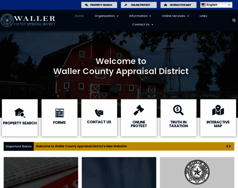Waller-cad.org thumbnail