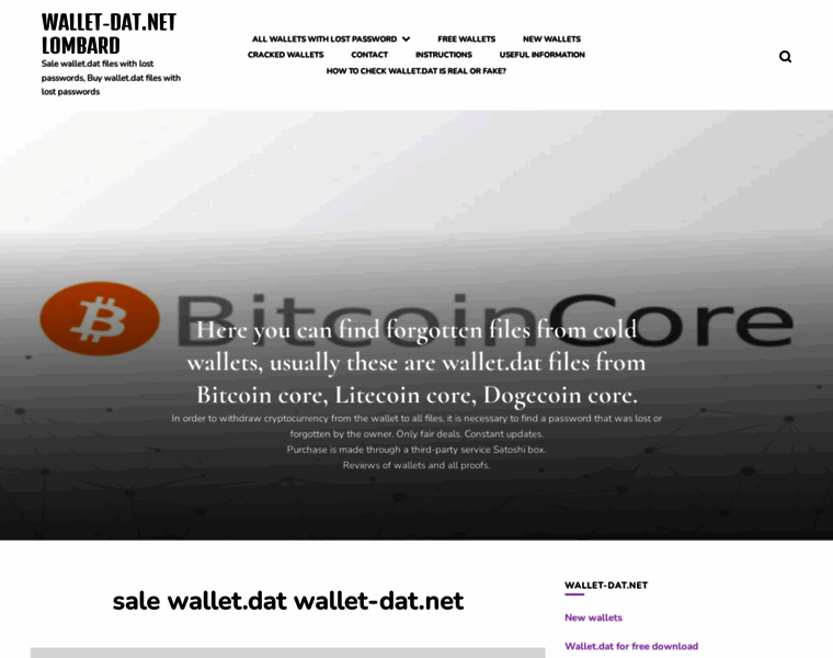 Wallet-dat.net thumbnail Wallet-dat.net thumbnail
