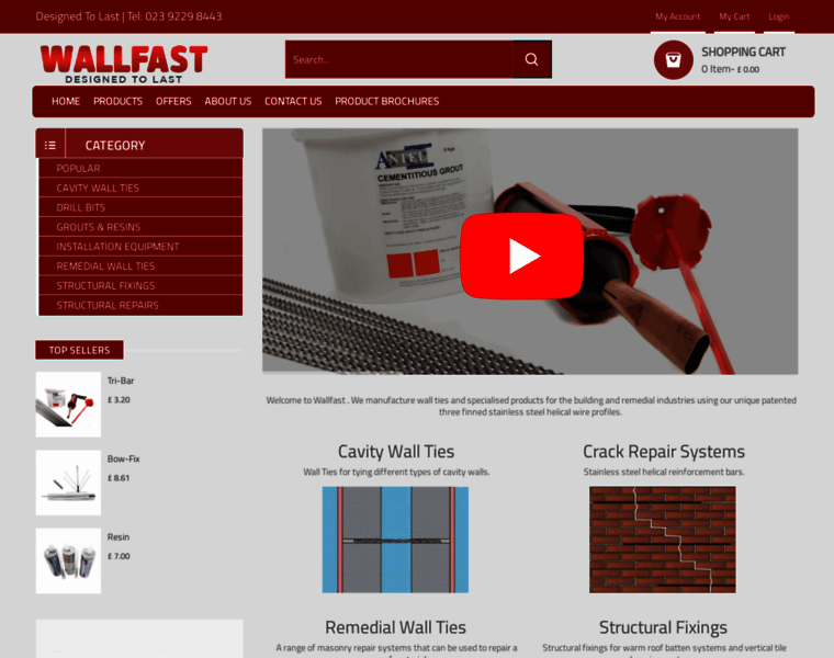 Wallfast.co.uk thumbnail