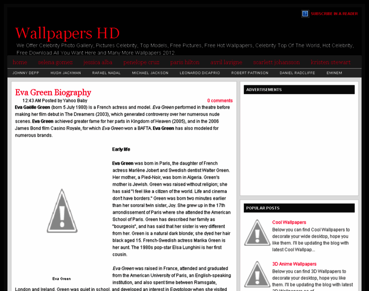 Wallpapers2012.info thumbnail