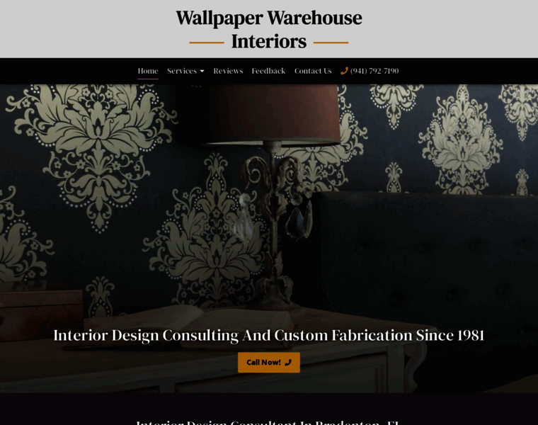 Wallpaperwarehouseinteriors.com thumbnail