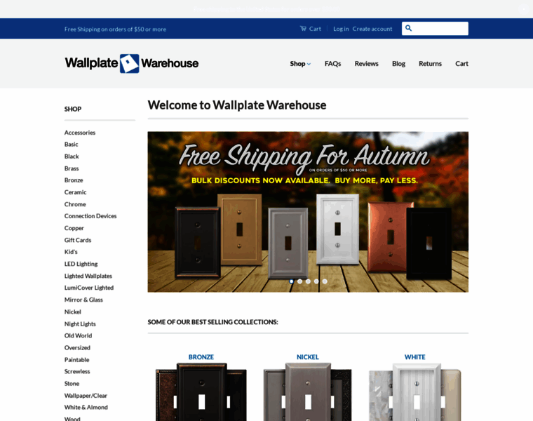 Wallplatewarehouse.com thumbnail