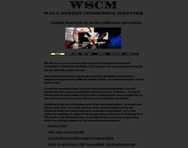 Wallstreetconsensusmonitor.com thumbnail