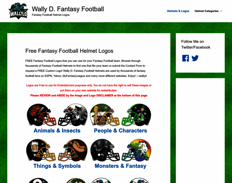 Wallydfantasyfootball.com thumbnail
