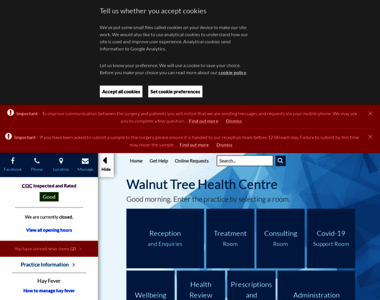 Walnuttreehealthcentre.co.uk thumbnail