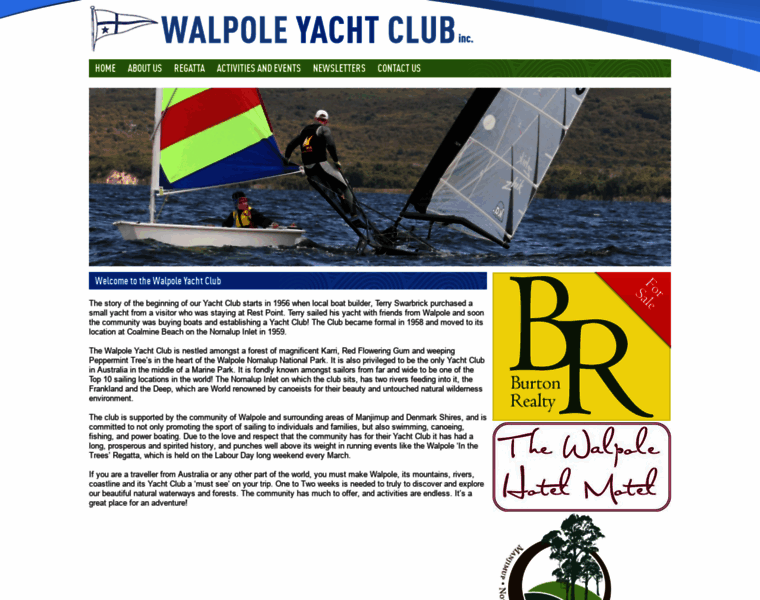 Walpoleyachtclub.com.au thumbnail