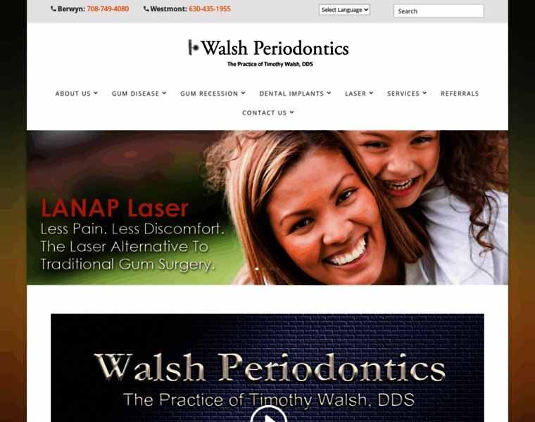 Walshperiodontist.com thumbnail